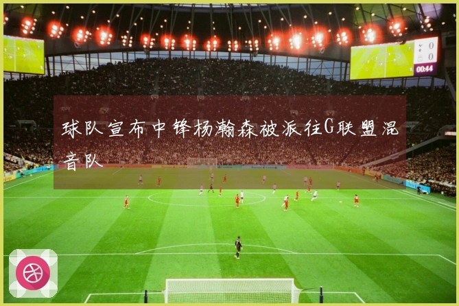 球队宣布中锋杨瀚森被派往G联盟混音队